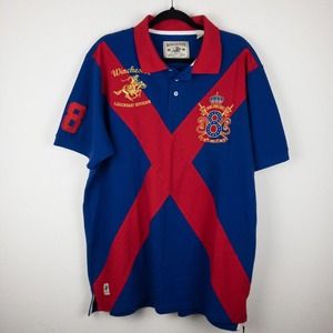 Winchester Men's Polo Shirt The American Legend 2XL Rare collector's